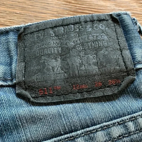 👖Levi's 511 skinny 26x26 1/2 two horse LS & GO brand - Picture 8 of 12